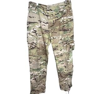 Propper Pants Mens Medium‎ Regular Multicam Camo Army Combat Uniform ACU Ripstop